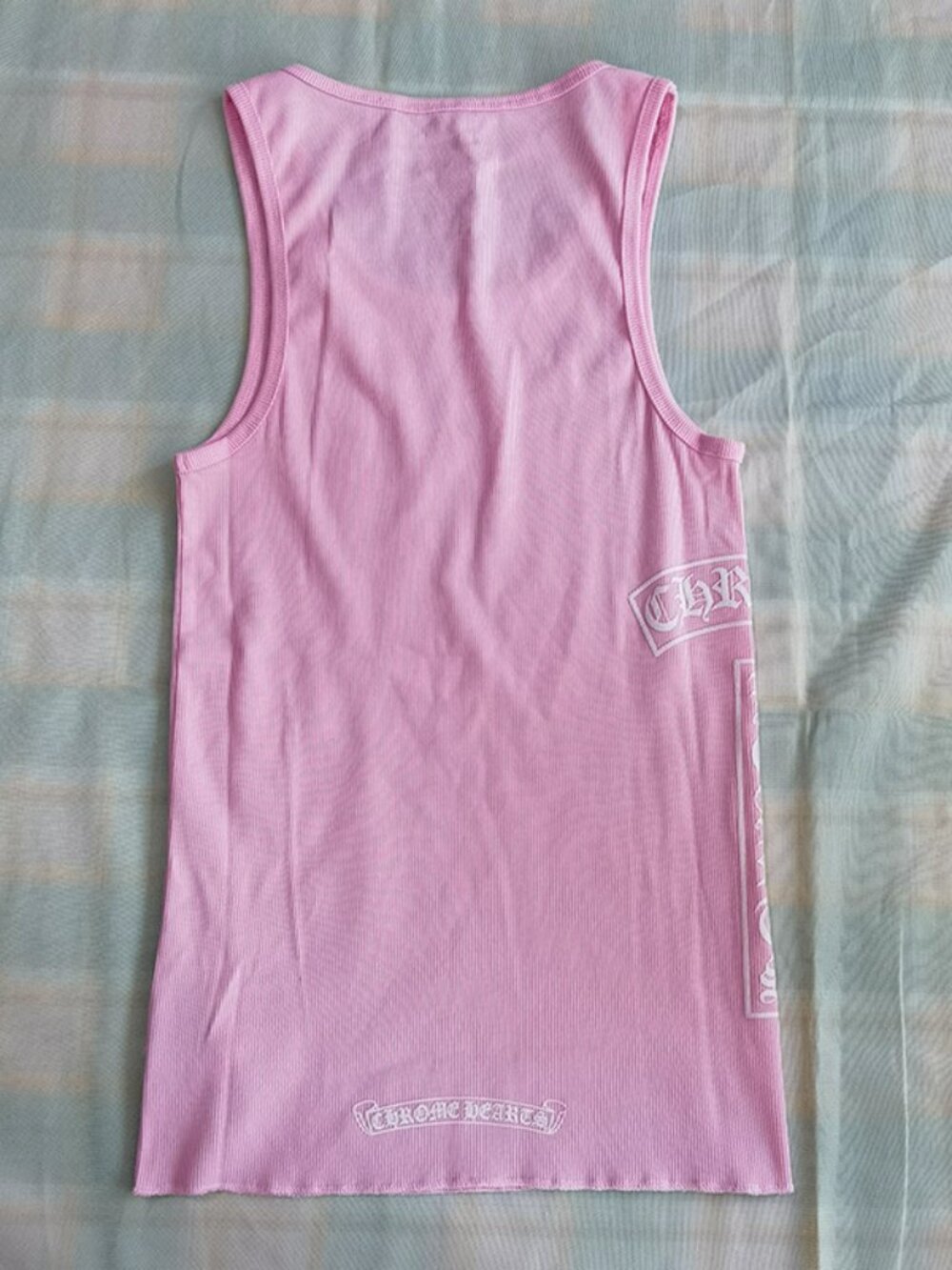Chrome Hearts Pink Lettering Vest - Picture 5 of 7